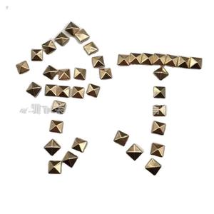 Square Nail Metal <b>Rivets</b> 8mmx8mm For <b>Clothing</b> Bags Shoes Hardware Decorations - Product Image 1
