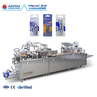 Machine d'emballage sous blister pour fixations automatiques, boulons, vis, écrous, cartes en papier, machines d'emballage sous blister à scellage thermique