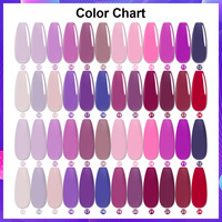 BOZLIN Fournitures professionnelles pour gel à ongles 10 ml 24 couleurs Gel UV LED à faire tremper pour retirer le vernis à ongles en gel personnalisé avec étiquette privée Ensemble de vernis à ongles en gel