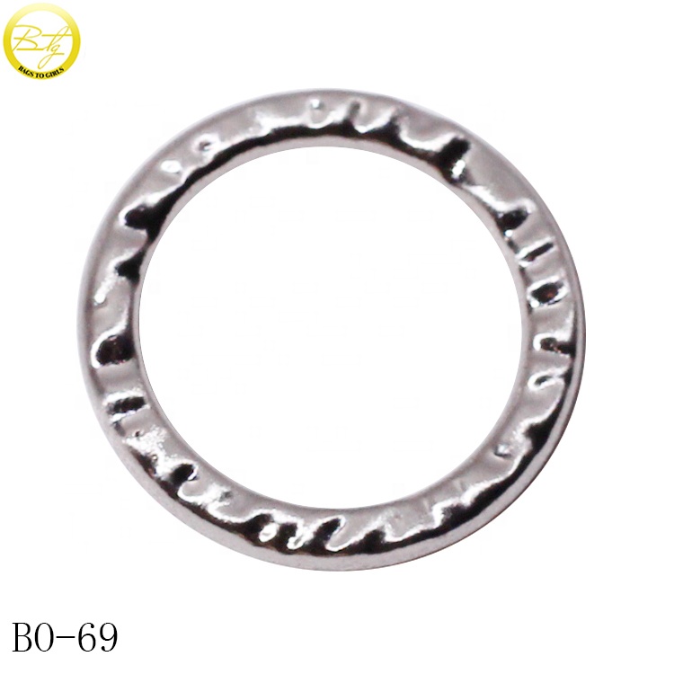 PATIKIL 5 Pezzi Moschettoni Rotondi A Molla Da 13mm In Lega Di Zinco, Tono Argento, Per Portachiavi Borse E Artigianato Fai Da Te - 2