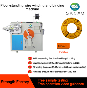 Tùy chỉnh Meter quanh co và đóng đai máy Cáp đo cắt buộc máy - Product Image 2