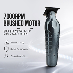 Rifinitore per Capelli da Barbiere 7000 RPM con Lama in Ceramica, <span class=keywords><strong>Regolabarba</strong></span> per Stile <span class=keywords><strong>e</strong></span> Definizione della Linea dei Capelli, Ricarica USB-C, Supporto Logo Personalizzato OEM - Product Image 4