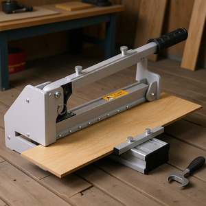 Coupe-panneaux en vinyle 12 mm en alliage d'aluminium, coupe sans effort, accessoires de revêtement de sol, design industriel, finition mate - Product Image 2