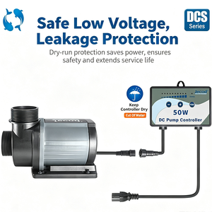 Factory Direct Batch Jiebao DCS Variable Frequency <b>Water</b> <b>Pump</b> Fish Tank Submersible <b>Pump</b> Flow Quiet Large Flow Energy Saving Pum - Product Image 1