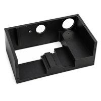 Pièces métalliques sur mesure usinées CNC, structure à cavité interne à étages, cadre rectangulaire, OEM
