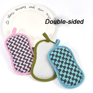 Esun Premium éponge antibactérienne double surface chiffon <span class=keywords><strong>de</strong></span> nettoyage ménager multi-usages pour la cuisine - Product Image 3