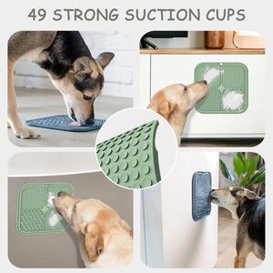 Alfombrilla con ventosas Premium Lick Pad para alivio de la ansiedad, comedero lento para perros, ayuda para baño, aseo y entrenamiento - Product Image 4