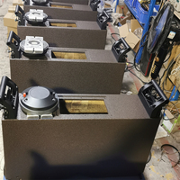 Haut-parleurs de klaxon passifs professionnels Line Array 8 Pcs Performance du système sonore vide pour la scène