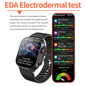 Reloj Inteligente 4G de 2.10 Pulgadas con Ranura para Tarjeta SIM, ECG Médico, Análisis de Riesgo de Enfermedades Cardíacas HRV, Monitoreo de SpO2 con Luz Roja - Product Image 6