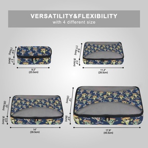 Ensembles de 6 cubes de rangement personnalisables pour vêtements et chaussures, sacs organisateurs de voyage pour bagages, vente en gros - Product Image 5