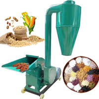 CHANGTIAN industria diesel machine à moudre le maïs pour l'alimentation animale machine à moudre le maïs farine et emballage