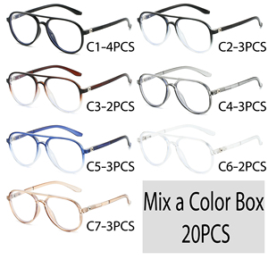 <span class=keywords><strong>2025</strong></span> gọng kính mới nhất mô hình hỗn hợp <span class=keywords><strong>TR90</strong></span> Eyewear chống ánh sáng màu xanh kính máy tính chơi Game khung quang học - Product Image 2