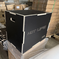 Gimnasio Ejercicio Entrenador Fitness Gym Box Madera Pliométrico Jump Box