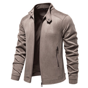Liu Ming liquidation ventes 2025 bonne qualité automne hiver en plein air décontracté affaires daim tissu vestes manteau pour hommes - Product Image 6