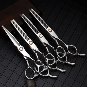Hair Clipper Scissors 6-Inch Serrated Blade Thinning Shears For Beauty Hair Cutting Tool Set - Product Image 1