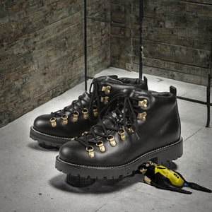 Bottes de randonnée d'hiver confortables en cuir Goodyear Welt pour hommes, bottes de montagne durables pour l'extérieur, livraison rapide, échantillon disponible, fabricant - Product Image 3