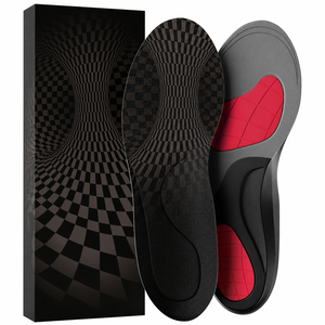 Semelles orthopédiques robustes pour hommes, semelles de soutien absorbant les chocs pour pieds larges et grands (200 lbs+), inserts ajustables pour le travail - Product Image 1