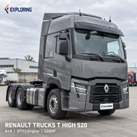 Camion tracteur RENAULT TRUCKS T HIGH 520 6x4 de 520 CV, neuf, pour le transport de marchandises sur de longues distances