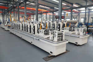 Mesin ERW presisi tinggi untuk membuat tabung baja persegi kondisi kerja baik mesin penggilingan baja karbon komponen inti Motor - Product Image 5