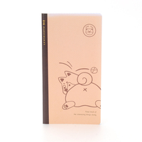 Bloc-notes en papier écologique de haute qualité avec personnage de chien kawaii, ligné, pour le dessin créatif et la prise de notes personnelles