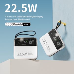 Batería Externa Mini con Logotipo Personalizado, Gran Capacidad de 10000mAh, Carga Rápida, Pantalla LED, Entrada Tipo C para Carga Portátil en Exteriores - Product Image 4