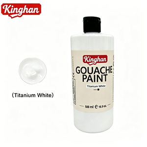 Peinture <span class=keywords><strong>Gouache</strong></span> en Gros <span class=keywords><strong>500ml</strong></span> – Pigment d'Art Abordable Grande Capacité pour Étudiants - Product Image 3