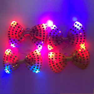 Artículos Promocionales para Bares y Clubs, Recuerdos para Eventos, Corbatas de Lentejuelas Brillantes en la Oscuridad, Corbatas LED, Accesorios para Despedidas de Soltero - Product Image 2