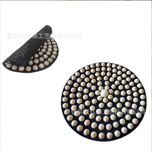 Tapis d'acupression en bois pour le jogging, massage des pieds, masseur de points d'acupression pour la thérapie des pieds et le fitness. - Product Image 3