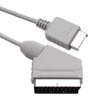1,8m RGB Scart-Kabel für Sony Playstation PS1 PS2 PS3 TV AV-Anschluss Ersatz-Verbindungskabel für PAL/NTSC-Konsolen