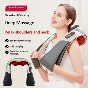 Masajeador Eléctrico Infrarrojo para Fisioterapia, con Función de Amasamiento, Pantalla LCD, Recargable, Portátil, para Cuello y Cuerpo Completo, Uso Doméstico - Product Image 3