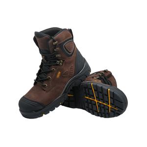 एंटेंग वास्तविक चमड़े का एस्ड एंटी-स्टेटिक एंटी-भेदी सुरक्षा जूते स्टील टो रबर एकमात्र गैर-पर्ची हाइकिंग वर्क सुरक्षा जूते - Product Image 3