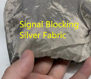 สองชั้นบล็อก RF การตั้งครรภ์ป้องกันรังสีป้องกันขนาดคิงไซส์ผ้าห่มที่มีสัญญาณการปิดกั้นผ้าสีเงินตรงกลาง - Product Image 2