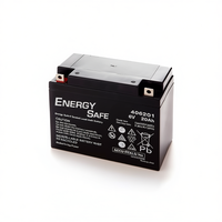 Baterai Asam Timbal Tertutup Isi Ulang Energy Safe FG00010 6V 20Ah untuk Cadangan Daya UPS Italia