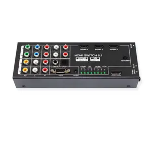 Digital Latest Generation Multi-Functional HDMI Audio Extractor with 8 Inputs to 1 HDMI Output with Optical/Coaxial 5.1 Channel