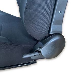 غطاء مقعد سيارة سباق, عالمي الرياضة سيارة الكبار سباق القماش الأسود + مادة pvc الضابط سيارة مقاعد سباق - Product Image 6