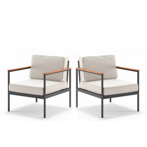 Sofá de Exterior Personalizado de Estilo Moderno con Estructura de Aluminio, Muebles de Jardín, Sillones de Exterior - Product Image 4
