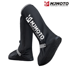 Cubrezapatos Impermeables para Motocicleta, Antideslizantes, para Botas Altas, para Hombre y Mujer, PVC Grueso y Resistente para Conducir - Product Image 5
