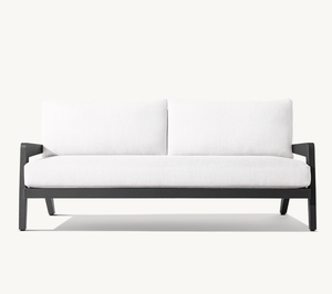 <span class=keywords><strong>AVILA</strong></span> Sofá de Lujo Resistente al Agua Muebles de Exterior Piscina Marco de Aluminio Sofá Estilo Francés Hotel Lounge Sofá de Jardín - Product Image 2