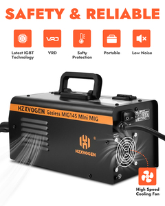 เครื่องเชื่อมมินิ <span class=keywords><strong>MIG</strong></span> 3 in 1 อินเวอร์เตอร์ IGBT <span class=keywords><strong>HITBOX</strong></span> <span class=keywords><strong>Mig</strong></span> 145 จีน - Product Image 5