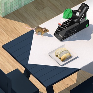 Piège à souris et rats automatique intelligent à pression de gaz, piège à rats et souris, tueur de rats humain, capture continue et efficace des rats - Product Image 3