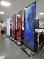 Écran LED pliable ultra-fin ZDHQ P1.86, nouvelle arrivée, affichage publicitaire HD, signalisation numérique pour entreprises, hôpitaux, OEM