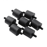 Supports anti-vibrations en caoutchouc silicone de qualité supérieure pour équipements électriques industriels, taille personnalisée, ISO9001
