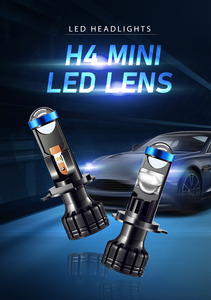 Projecteur de lentilles Led, nouvelle conception intégrée CP5, usine Carolyn 12v 24v 72w H4 Mini projecteur de lentilles Led H4 projecteur de phares Led <span class=keywords><strong>2022</strong></span> - Product Image 2