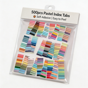 Sheng Kang Packaging Colorful <b>Memo</b> <b>Pads</b> Customized Non-Adhesive Sticky Notes for Organizing Documents and Book Marking - Product Image 3