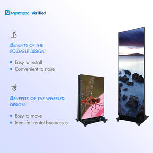 เวอร์เท็กซ์ แฟคทอรี่ ผลิตและจำหน่ายจอแสดงผล LED แบบพับได้ รวมถึงขนาด P1.25 P1.53 P1.86 P2 P2.5 พร้อมขนาดหน้าจอ 640*1920 มม. - Product Image 3
