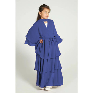 New Model Open <strong>Abaya</strong> for Ladies Digital Dresses for Spring and Autumn for Adults and <strong>Girls</strong> in Dubai - Product Image 3