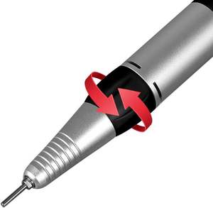 Machine à polir les ongles 40000 tr/min avec écran HD, machine de manucure, nouvelle mise à niveau, lime à ongles électrique avec coupe-ongles, outils de salon de manucure, ABS - Product Image 6