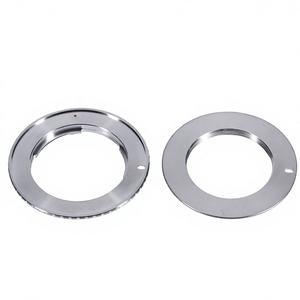 Accesorios para Cámaras Digitales <span class=keywords><strong>de</strong></span> Massa Photography Equipment, Anillo Adaptador <span class=keywords><strong>de</strong></span> Lente M42 <span class=keywords><strong>de</strong></span> Cobre Plateado Mecanizado por CNC, Formato Completo para EF - Product Image 2