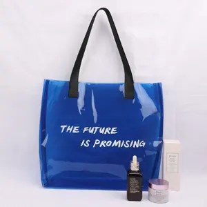 High Quality Fashion Beach Tote Bag Handbag Waterproof PVC Shopping Bag