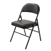 Tabouret en métal simple Chaise de formation avec dossier Chaise de bureau ou de conférence